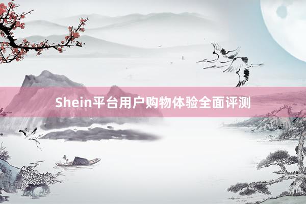 Shein平台用户购物体验全面评测